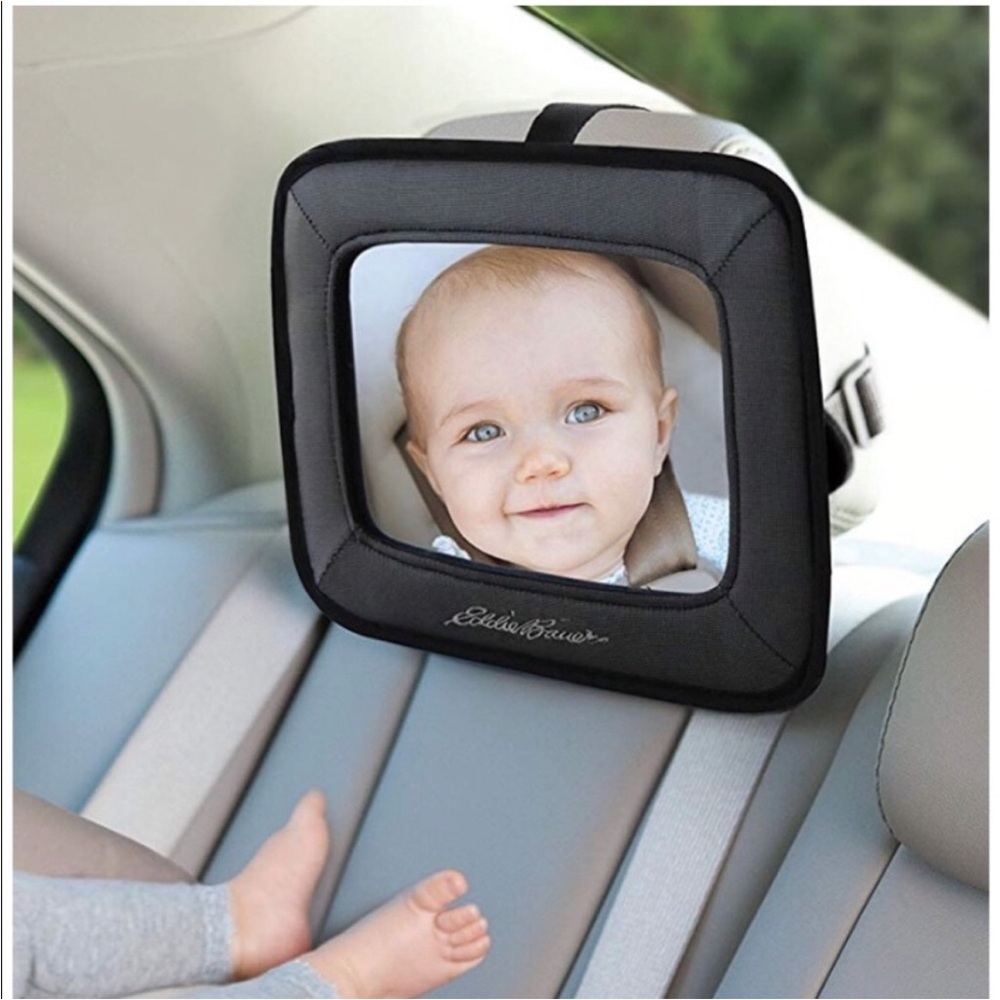 3 for $10🐣 Eddie Bauer Infant Rear Facing Car Mirror Gray